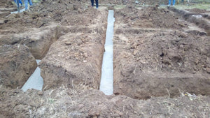Construction of a 162 sqm Metal House in Snagov Pouring the Foundation Soleplate thumbnail