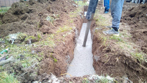 Construction of a 162 sqm Metal House in Snagov Pouring the Foundation Soleplate thumbnail