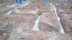 Construction of a 162 sqm Metal House in Snagov Pouring the Foundation Soleplate thumbnail