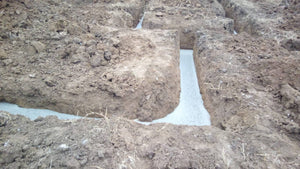 Construction of a 162 sqm Metal House in Snagov Pouring the Foundation Soleplate thumbnail