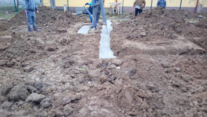 Construction of a 162 sqm Metal House in Snagov Pouring the Foundation Soleplate thumbnail