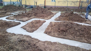 Construction of a 162 sqm Metal House in Snagov Pouring the Foundation Soleplate thumbnail