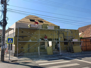 Construction of a 191 sqm Metal House Finalizing Exterior Thermal Insulation on Facades thumbnail