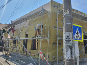 Construction of a 191 sqm Metal House Finalizing Exterior Thermal Insulation on Facades thumbnail