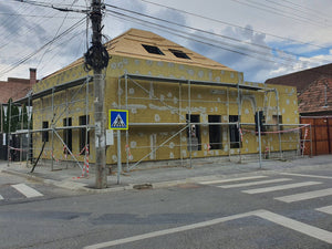 Construction of a 191 sqm Metal House Finalizing Exterior Thermal Insulation on Facades thumbnail