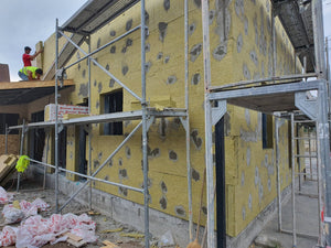 Construction of a 191 sqm Metal House Finalizing Exterior Thermal Insulation on Facades thumbnail