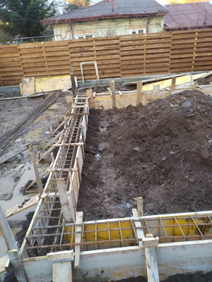Construction of a 157 sqm Metal House with Attachment to the Heel in Bucharest thumbnail