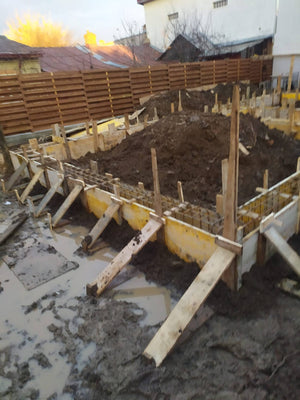 Construction of a 157 sqm Metal House with Attachment to the Heel in Bucharest thumbnail