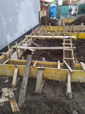 Construction of a 157 sqm Metal House with Attachment to the Heel in Bucharest thumbnail