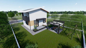 Construction of a Metal House Exterior Closure with OSB Cladding thumbnail