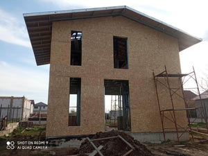 Construction of a Metal House Exterior Closure with OSB Cladding thumbnail