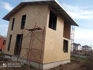 Construction of a Metal House Exterior Closure with OSB Cladding thumbnail