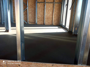 Construction of a Metal House with Ground Floor and First Floor of 115 sqm Pouring of Screeds thumbnail