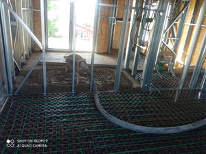 Construction of a Metal House with Ground Floor and First Floor of 115 sqm Pouring of Screeds thumbnail