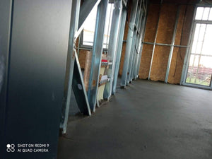 Construction of a Metal House with Ground Floor and First Floor of 115 sqm Pouring of Screeds thumbnail