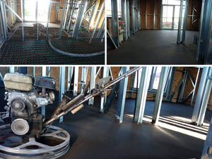 Construction of a Metal House with Ground Floor and First Floor of 115 sqm Pouring of Screeds thumbnail