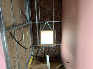Construction of a Metal House Insulation of Interior Walls with Basalt Wool thumbnail