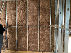 Construction of a Metal House Insulation of Interior Walls with Basalt Wool thumbnail