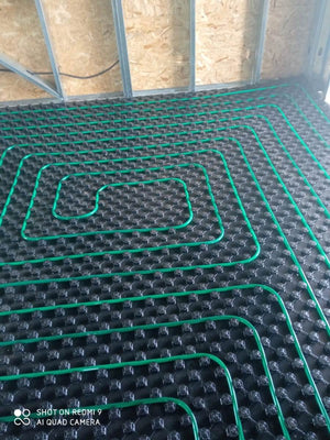 Construction of a House with Underfloor Heating System on the Ground Floor and First Floor thumbnail