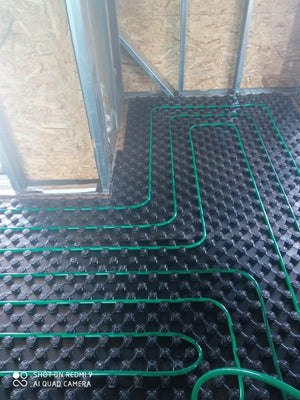 Construction of a House with Underfloor Heating System on the Ground Floor and First Floor thumbnail
