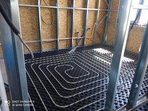 Construction of a House with Underfloor Heating System on the Ground Floor and First Floor thumbnail