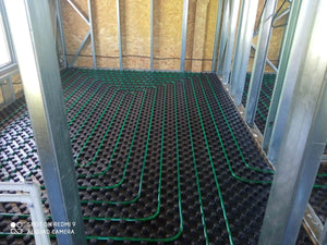 Construction of a House with Underfloor Heating System on the Ground Floor and First Floor thumbnail
