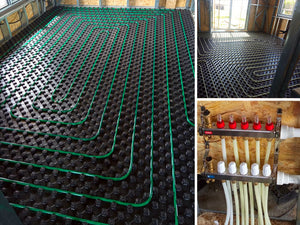 Construction of a House with Underfloor Heating System on the Ground Floor and First Floor thumbnail