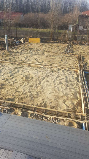 Construction of a House Foundation on a Metal Structure in Saftica thumbnail