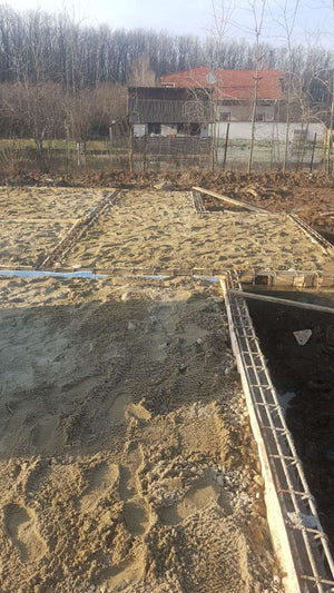 Construction of a House Foundation on a Metal Structure in Saftica thumbnail