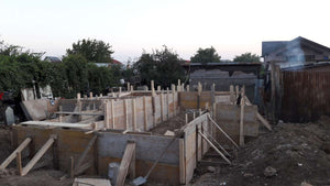 Construction of a Foundation for a Metal Structure House Project thumbnail