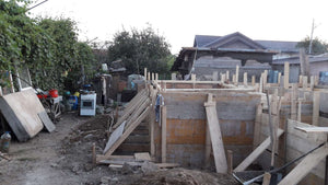 Construction of a Foundation for a Metal Structure House Project thumbnail