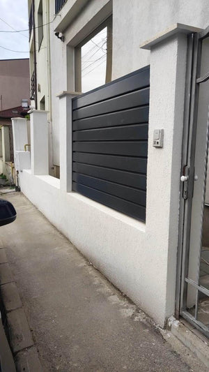 Construction of a Fence with Concrete Posts and Modern Profile Metal Panels thumbnail