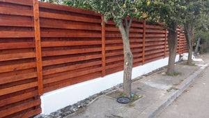 Construction of a Concrete and Wood Fence GA02 in Otopeni thumbnail