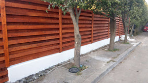 Construction of a Concrete and Wood Fence GA02 in Otopeni thumbnail