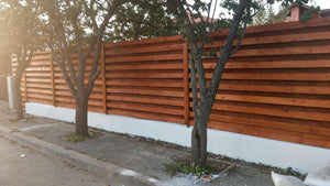 Construction of a Concrete and Wood Fence GA02 in Otopeni thumbnail