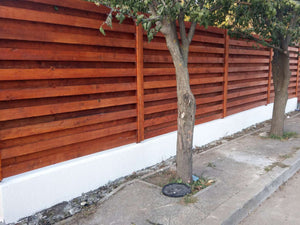 Construction of a Concrete and Wood Fence GA02 in Otopeni thumbnail