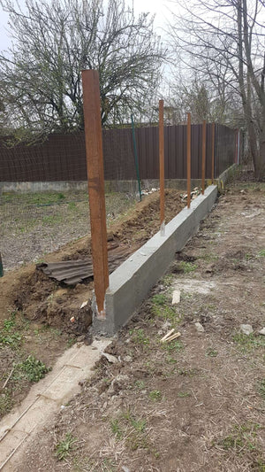 Construction of a Reinforced Concrete Base for GA06 Fence thumbnail