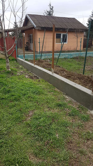 Construction of a Reinforced Concrete Base for GA06 Fence thumbnail