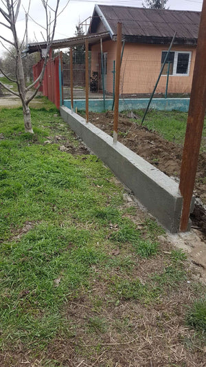 Construction of a Reinforced Concrete Base for GA06 Fence thumbnail