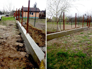 Construction of a Reinforced Concrete Base for GA06 Fence thumbnail