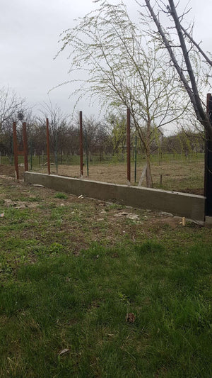 Construction of a Reinforced Concrete Base for GA06 Fence thumbnail