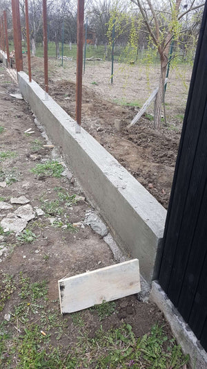 Construction of a Reinforced Concrete Base for GA06 Fence thumbnail
