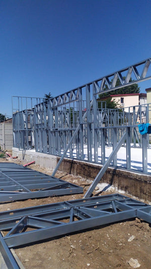 Construction of a 240 sqm Metal Hall Installation of Metal Structure thumbnail
