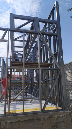 Construction of a 240 sqm Metal Hall Installation of Metal Structure thumbnail