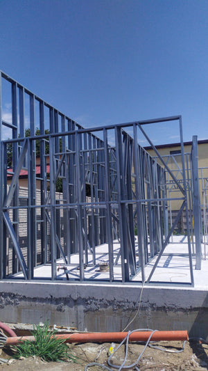 Construction of a 240 sqm Metal Hall Installation of Metal Structure thumbnail