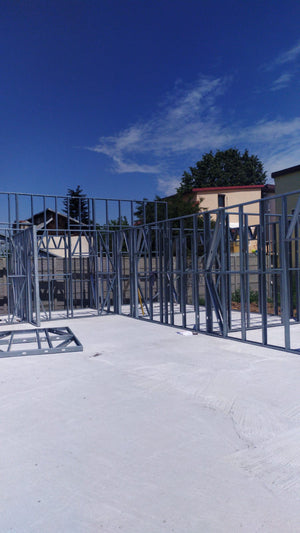 Construction of a 240 sqm Metal Hall Installation of Metal Structure thumbnail
