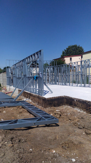 Construction of a 240 sqm Metal Hall Installation of Metal Structure thumbnail