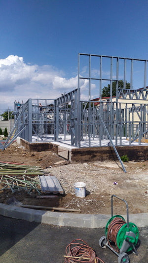 Construction of a 240 sqm Metal Hall Installation of Metal Structure thumbnail