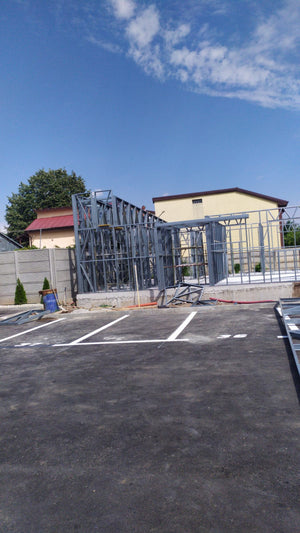 Construction of a 240 sqm Metal Hall Installation of Metal Structure thumbnail