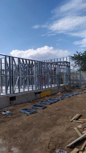Construction of a 240 sqm Metal Hall Installation of Metal Structure thumbnail